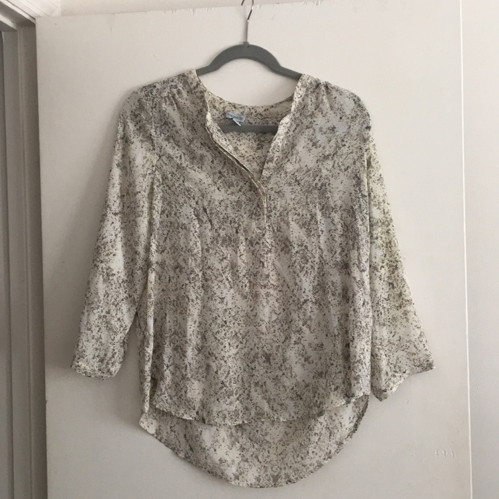 3/4 sleeve blouse